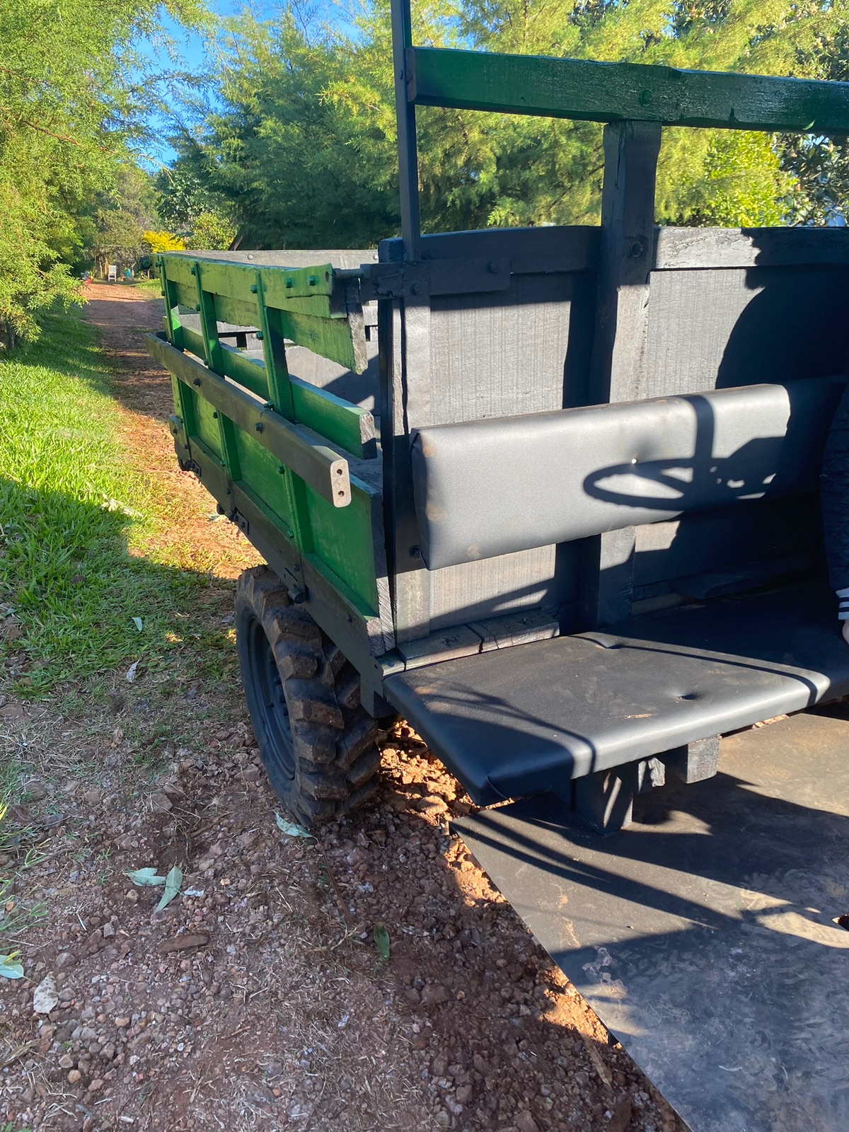Carreta 4x4 1 pistão diesel